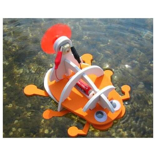 Bionic Educational Toys Diy Electric Popular Science Model Eva Electronic 3 Years Old Boat & Ship 2021