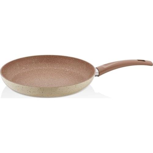 Cream Color 28 CM Granite Pan
