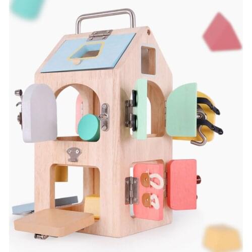 Montessori Lock Box Toy Learning Education Toys Life Skill Toy for Kids Boys Girls