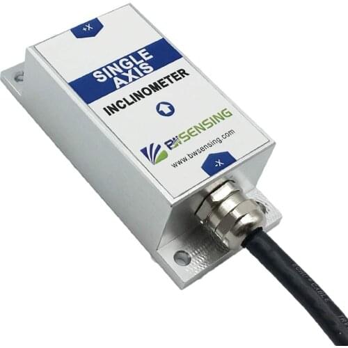 BWSENSING Single Axis solar tracking sensor inclinometer BWL318 Accuracy 0.1 Deg Analog Current Output