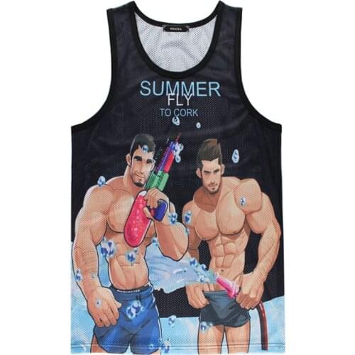 Jerwill Men's Bodybuilding Jerseys