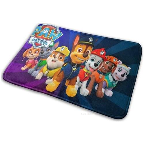 New Paw Patrol Carpet Decoration Home Bedroom Kitchen Living Room Bathroom Aisle Floor Mat Doormat Home Door Mat Birthday Gift