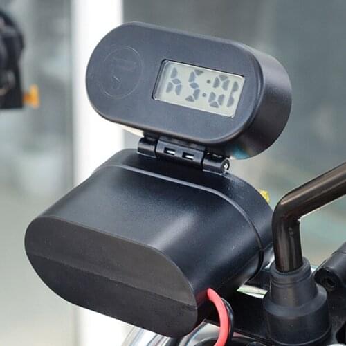 New Socket Kit Motorcycle Supplies Waterproof Cigarette Lighter Charger USB