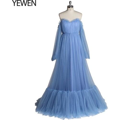 Sexy Shoulderless Maternity Photography Props Long Dress For Pregnant Women Fancy Pregnancy Dress Elegent Maxi Gown Photo Shoot