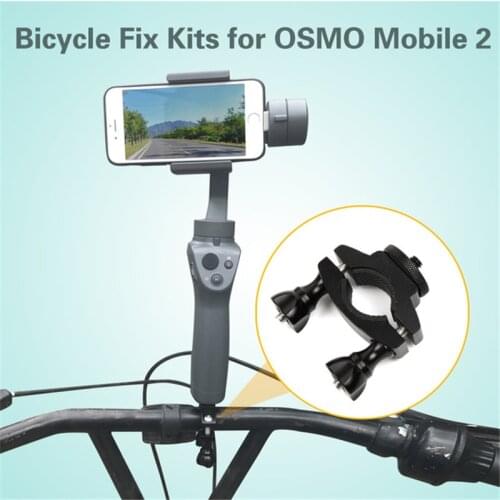 Handheld Gimbal Stabilizer Bike Bracket Bicycle Mount Holder for DJI OSMO Mobile 2