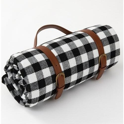 Outdoor Picnic Folding Camping Mat Sleeping Breathable Soft Hiking Travel Pad Moistureproof Plaid Blanket Widen Multiplayer Mats