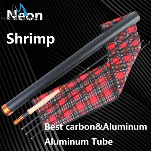 Maximumcatch Neon Shrimp All Water Series Fast Action Fly Fishing Rod 9FT 5WT 4SEC