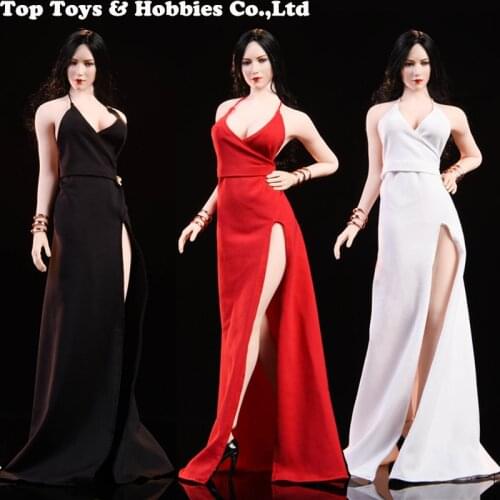 In stock TOYS C1901 1/6 Scale Ada Wong evening dress set Fit 12'' Female Body