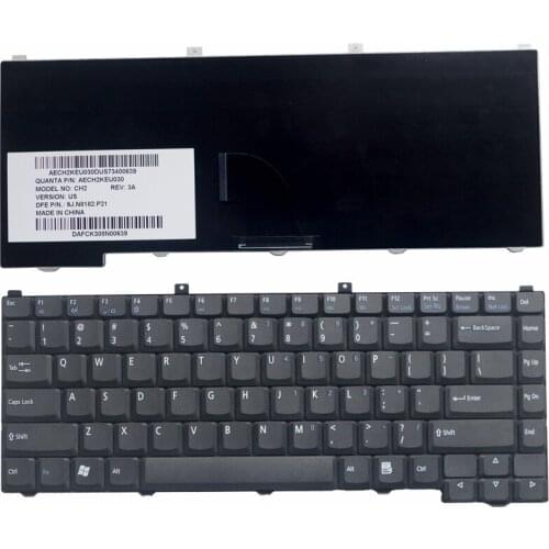 Tops laptop keyboard for NEC E600A E600P E600 US layout