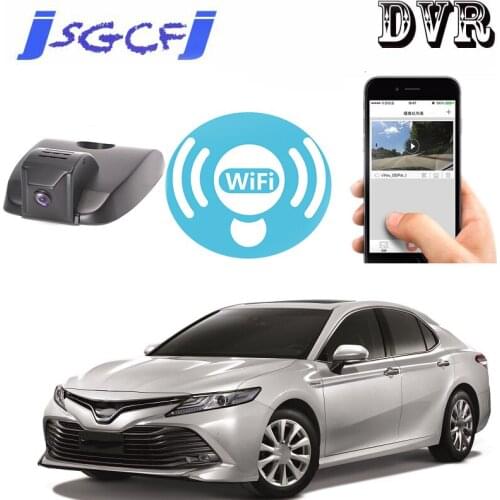 Special Car Road Record WiFi DVR Dash Camera Driving Video Recorder HD Night Vision For Toyota Camry XV70 2017~2021