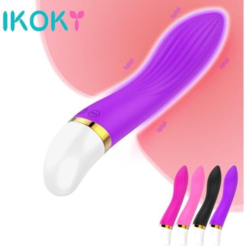 IKOKY 12 Frequency Clitoris Stimulator Sex Toys For Woman G-Spot Vibrator Wand Adult Products Female Masturbator