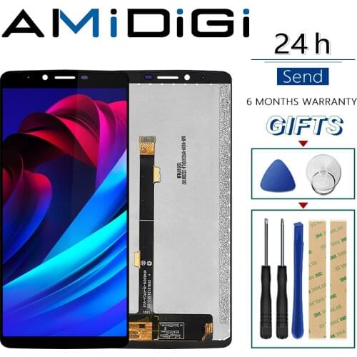 6.0''For Oukitel K8 LCD Display+Touch Screen Digitizer Assembly Repair Parts+Tools +Adhesive LCD Glass Panel for oukitel k8