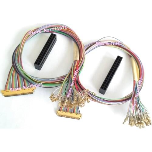 0.5 Pitch I-PEX 20453-030T 20453-040T 30P 40Pin Custom Screen Cable Line I-PEX 20455-030E 20455-040E DIY Screen Line Cable eDP