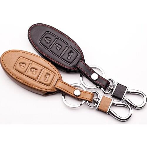 Auto Parts Car Leather Remote Control Car Key Cover For Nissan For Infiniti EX FX G25 G37 FX35 EX25 EX35 FX37 EX37 Q60 QX50 QX70