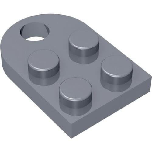 BuildMOC Compatible Assembles Particles 3176 Modified 2 x 2 Building Blocks Parts DIY LOGO Educational Creative gift Toys