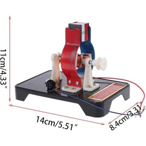 DIY Simple DC Electric Motor Model Assemble Kit for Kids Physics Science Educational Toys