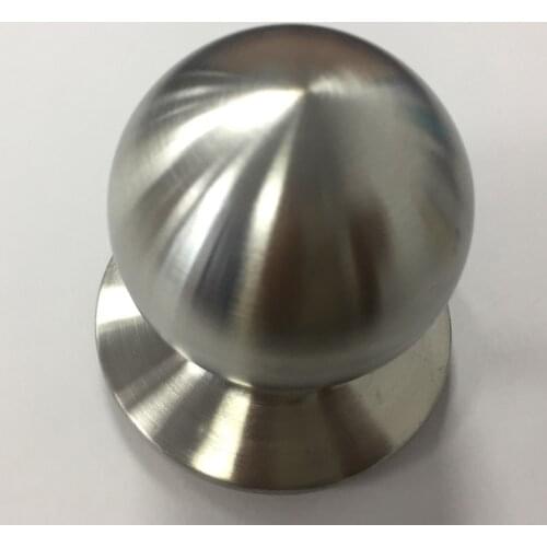 European Style Door Knob Stainless Steel Satin Nickel Knob For Kitchen Door