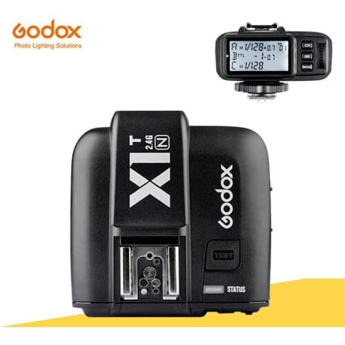Godox X1N X1T-N 2.4GHz i-TTL Wireless Single Transmitter Trigger For Nikon Godox TT685N AD200 TT600 TT350N V860II-N