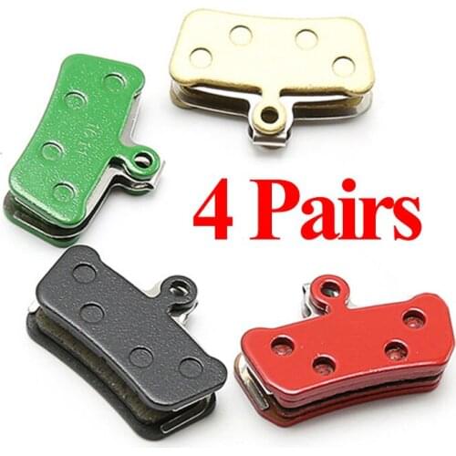 Ceramic Bicycle Disc Brake Pads 4 Pairs (8pcs) For AVID ELIXLIR TRAIL/E7/E9/XO/GUIDE RSC Special Disc Brake For Four Pistons