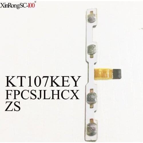 Switch on off Power Volume button Flex cable For dmdhl zs dmdhlzs kt107 key tablet conductive flex with sticker