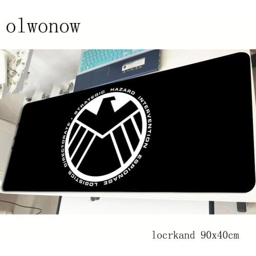 S.H.I.E.L.D mouse pad Avenger 900x400x2mm mousepads gifts gaming mousepad gamer large Colourful mouse pads keyboard pc pad