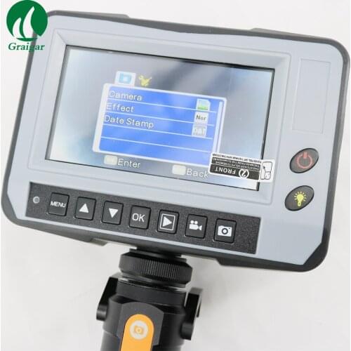 DR4540F Handheld Industry Video Snake Endoscope with 4.3''LCD 90 Degrees Handheld portable Endoscope