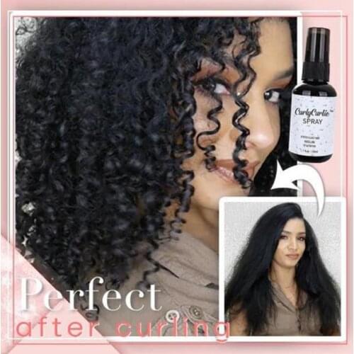 50ml Spray Hair Curling Enhancer Styling Definin Mist Volume Hair Styling Gel Contains Dense Hair Fibers Spray TSLM2