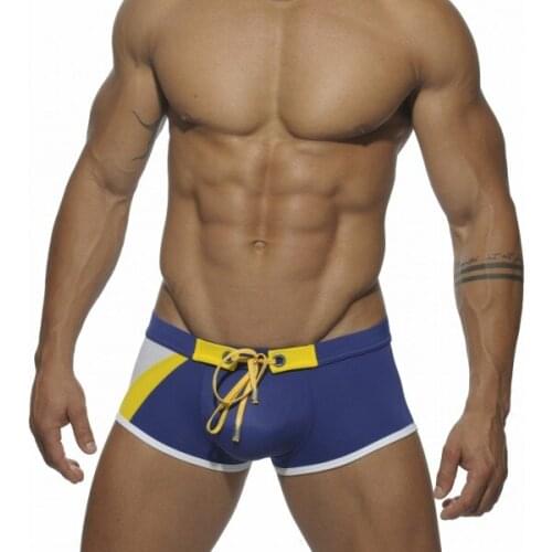 New Arrival Sexy Men Swim Trunks Seobean Tether Man Swimwear Male Swimming Boxers Male Surfing Shorts Swim Wear Board Shorts