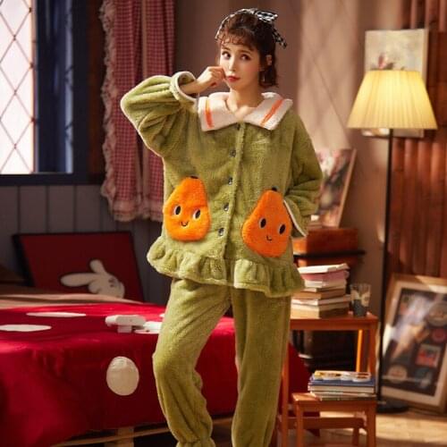 Yeskigu Women's Warm Pajamas