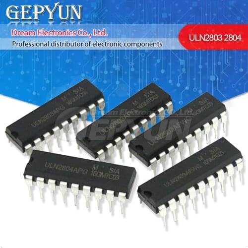 10pcs ULN2803APG ULN2803 ULN2803A DIP-18 ULN2803AN DIP ULN2804AN ULN2804 ULN2803APG ULN2803AFWG SOP ULN2803AG SOP-18 Darlington