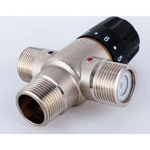 3/4 Inch DN20 Solar Heater Thermostatic Mixing Valve TMV Pipe Valve Thermostat