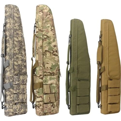 98 118cm Tactical Heavy Duty Gear Gun Bag Airsoft Hunting Shooting Military Sniper Rifle Case Pack Shoulder holster Accessories