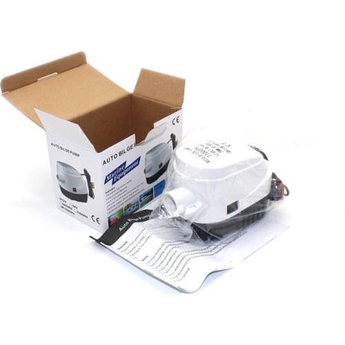 Automatic 1100 gph mini electric boat bilge water pump with float switch 12V AUTO small 12 volt v submersible Liquid Transfer