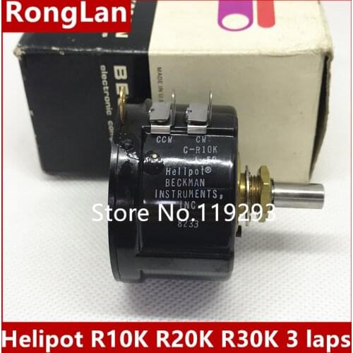 [BELLA] US imports Helipot R10K R20K R30K multi-turn potentiometer 3 laps