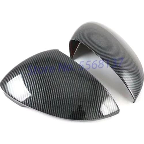 For Volkswagen VW Golf 8 MK8 PRO 2021 2022 Car Side Door Rearview Turning Mirror Sticker Cover Trim Carbon Fiber Car Accessories