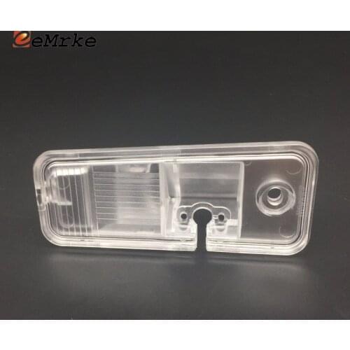 EEMRKE Car Rear View Camera Bracket License Plate Lights Housing Mount for Kia Carens (RP) Microvan 2013 2014 2015 2016