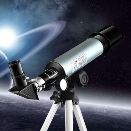 F36050 Outdoor High List Tube Astronomical Telescope with Tripod 90x Zoom Telescope Moon Watching Childrens Gift