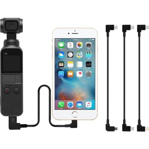 Gimbal Camera TYPE-C to Android IOS Cable Data Conversion Line for DJI OSMO POCKET 2 Handheld Gimbal