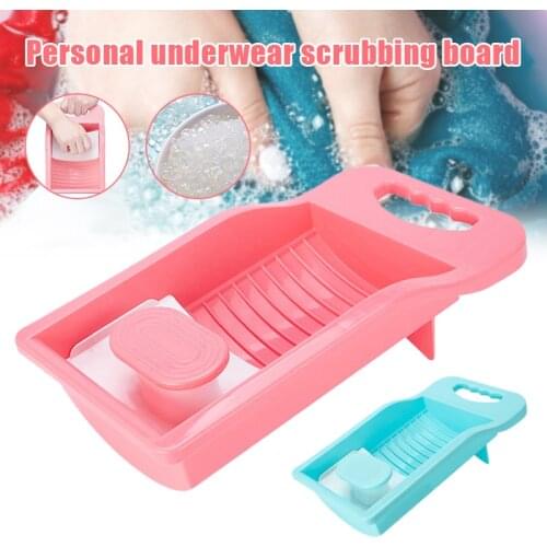 Mini Portable Rub Garment Board Antiskid Washboard Foldable Washboard Household Antislip Laundry Washing FP8
