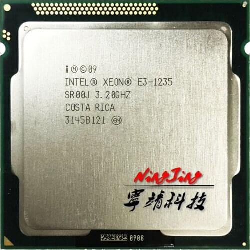 Intel Xeon E3-1235 E3 1235 3.2 GHz Quad-Core CPU Processor 6M 95W LGA 1155