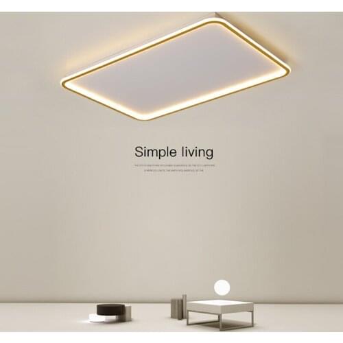 Led chandelier square /round/ rectangle for living room bedroom plafon Led lamp surface mounted Led chandelier lighting lustre