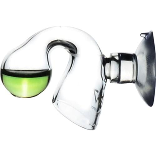 VIV CO2 Glass Checker Hanging Monitor PH Detector Set Fish Tank Carbon Dioxide Tester Cylinder Concentration