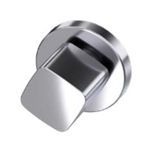 BUILT-IN STOP VALVE FOR CONCEALED INSTALLATION - SILVER SQUARE