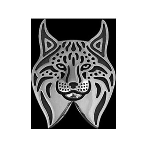 Women and Men Lapel Pin Lynx Brooch Trendy