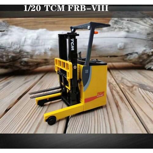 1:20 TCM FRB-VIII Reach Forklift Diecast & Toy Vehicle Construction Machinery Stacker Alloy Forklift Model Toys f Collection Toy