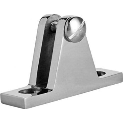 1PCS 316 S.S Deck Hinge Boat Bimini Top Fitting 90D Quick Pin New Arrival