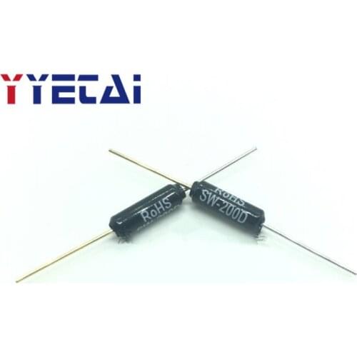 10PCS One foot gold-plated SW-200D Highly sensitive vibration switch Vibration switch DD