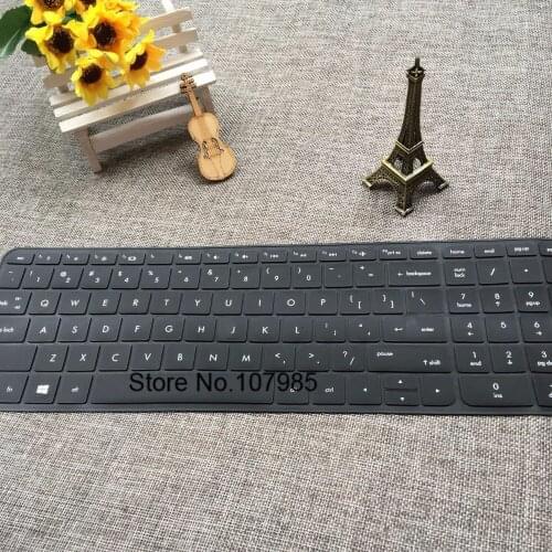 15.6 inch Silicone Keyboard Cover For HP Pavilion 15-bc011tx 15ac-067tx 15g-ad006tx TPN-C122 TPN-C125 TPN-Q159 TPN-Q173 TPN-Q172