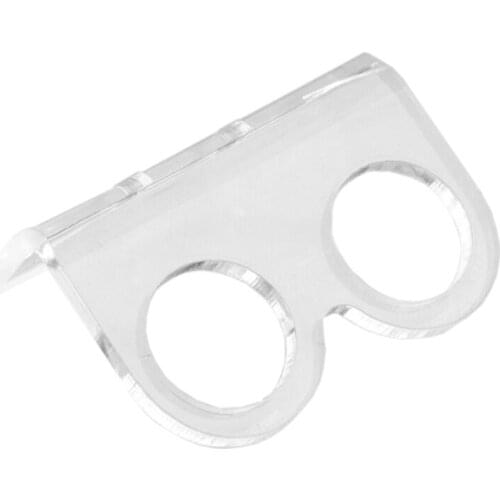 2PCS Ultrasonic Sensor Mounting Bracket for HC-SR04 Smart Car AL