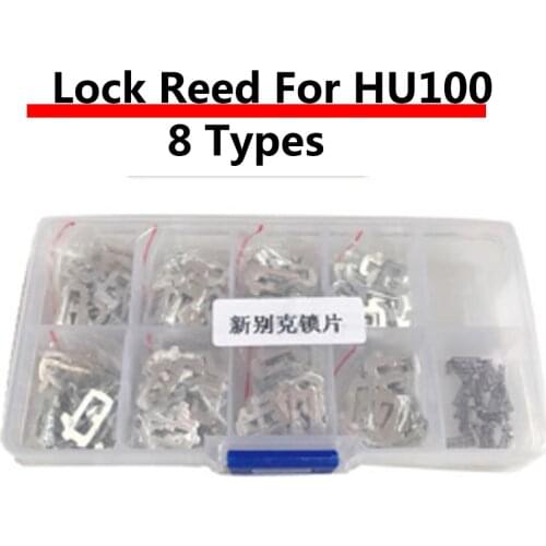 200pcs/lot HU100 Car Lock Reed Locking Plate Each 25pcs For Chevrolet/Ma Rui bao/Cruze/Camaro For Buick New Regal LaCrosse GL8